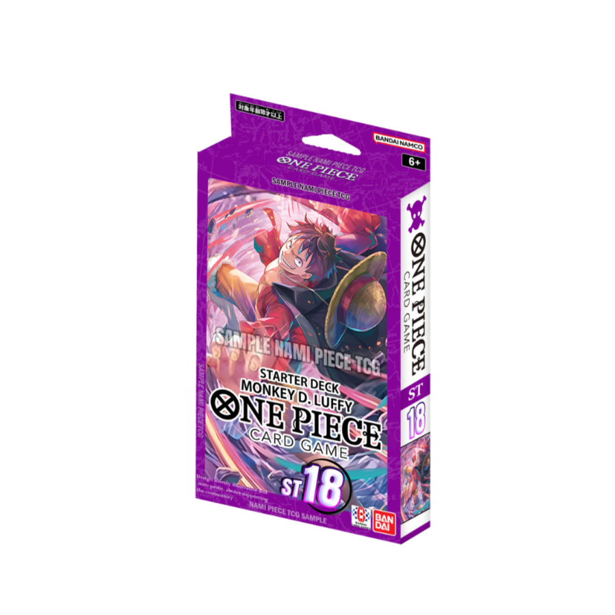 One Piece Card Game - Purple Monkey.D.Luffy Starter Deck (ST-18) AdCard Collectibles One Piece Card Game - Purple Monkey.D.Luffy Starter Deck (ST-18) AdCard Collectibles