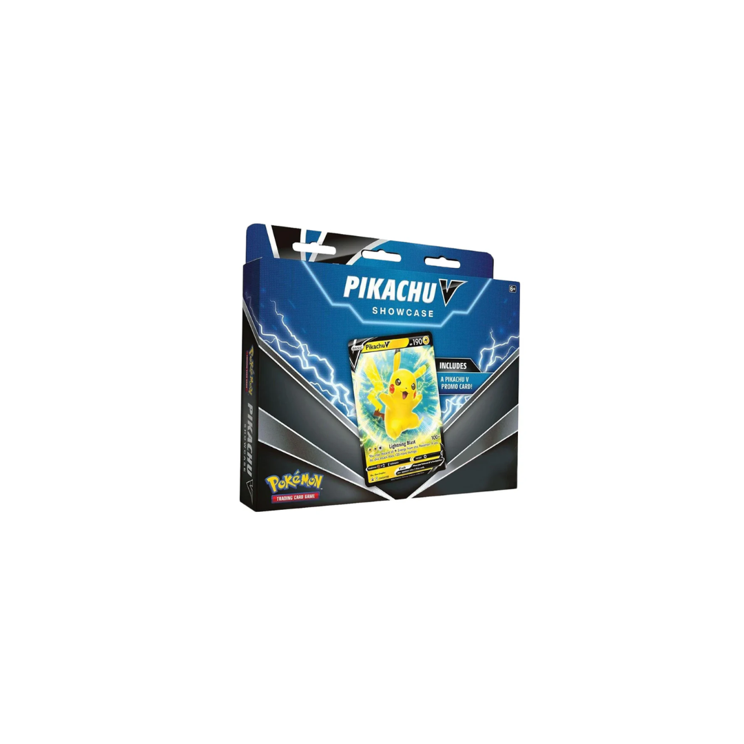 pokémon trading card game pikachu v box Pokémon TCG: Pikachu V Showcase Box