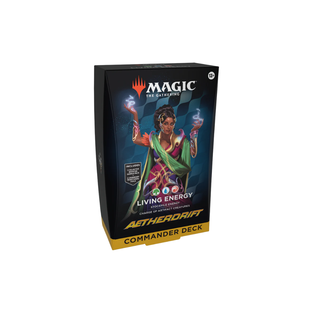 MTG - Aetherdrift Commander Deck - Living Energy AdCard Collectibles MTG - Aetherdrift Commander Deck - Living Energy AdCard Collectibles