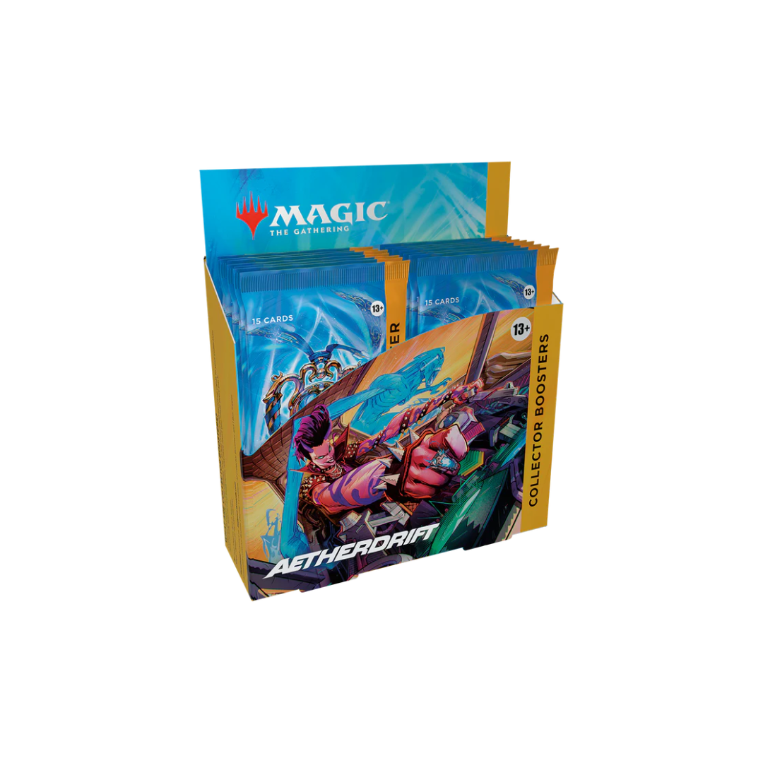 MTG - Aetherdrift Collector's Booster Display (12 Packs) - EN AdCard Collectibles MTG - Aetherdrift Collector's Booster Display (12 Packs) - EN AdCard Collectibles