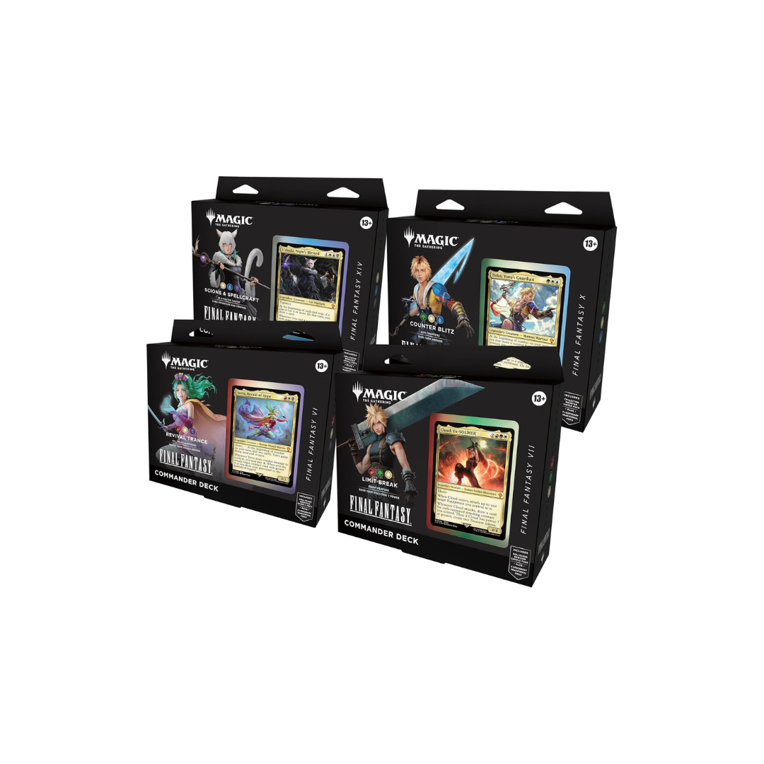MTG - Final Fantasy Commander Deck Bundle - English
