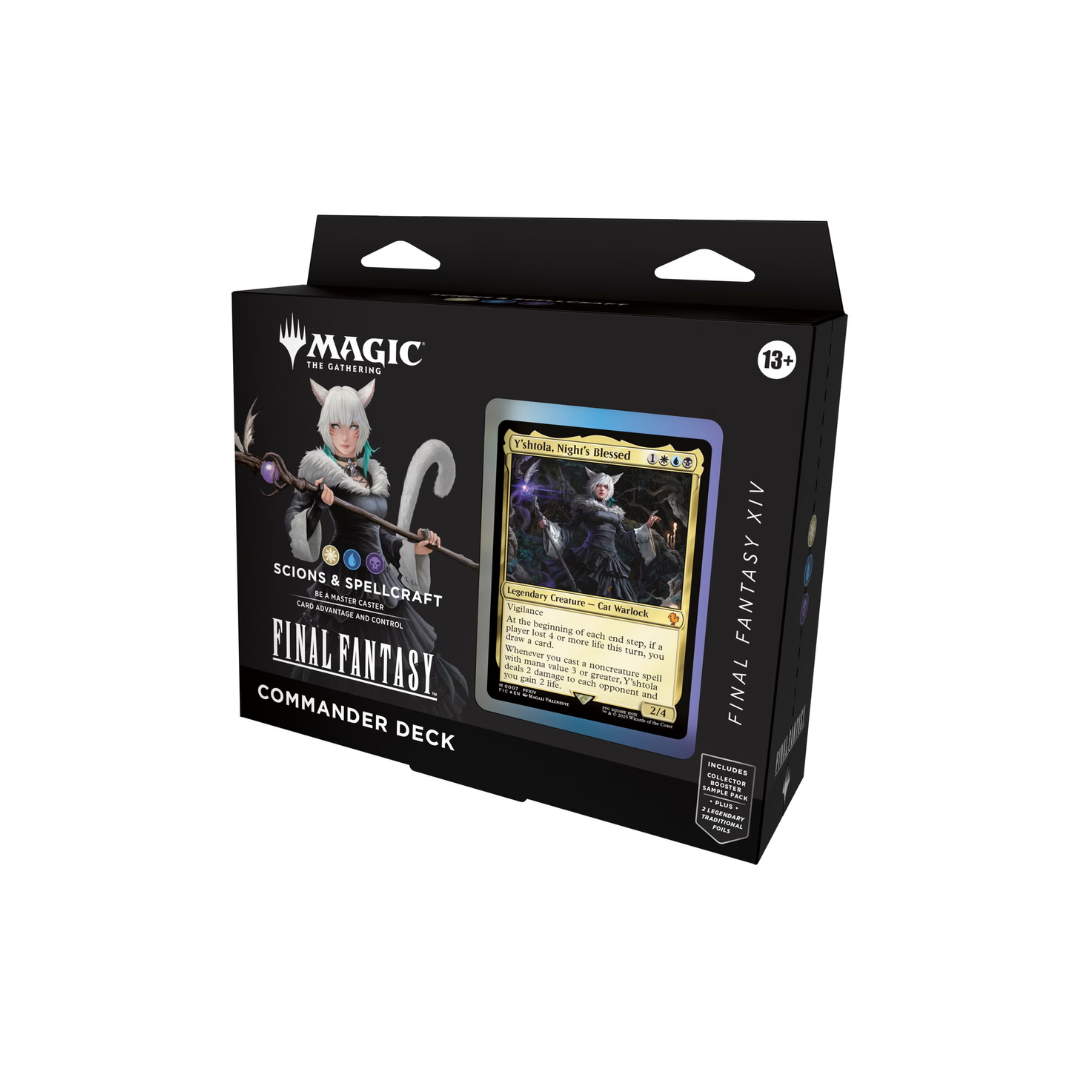 MTG - FINAL FANTASY Commander Deck - Scions & Spellcraft AdCard Collectibles MTG - FINAL FANTASY Commander Deck - Scions & Spellcraft AdCard Collectibles