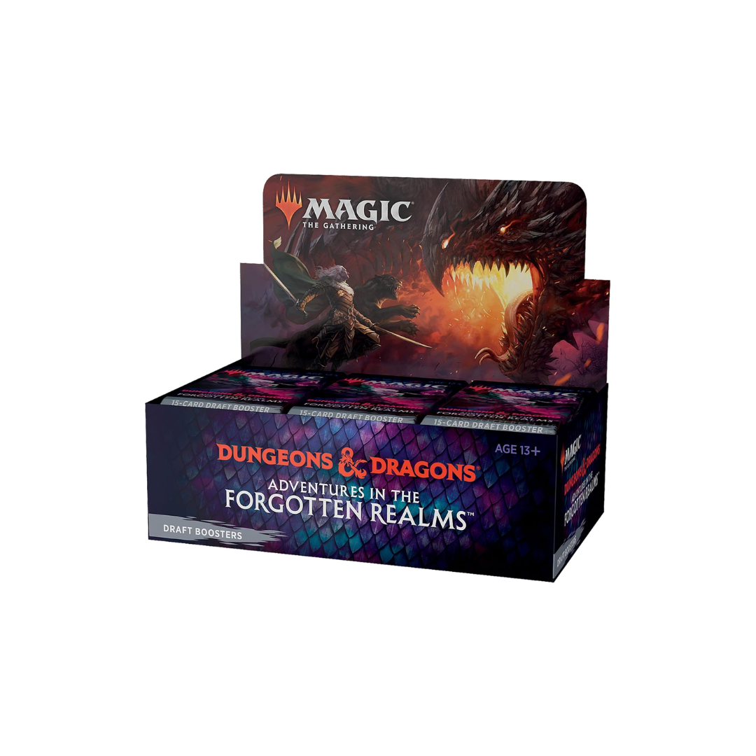 MTG - Adventures in the forgotten realms Draft Booster Display - EN AdCard Collectibles MTG - Adventures in the forgotten realms Draft Booster Display - EN AdCard Collectibles