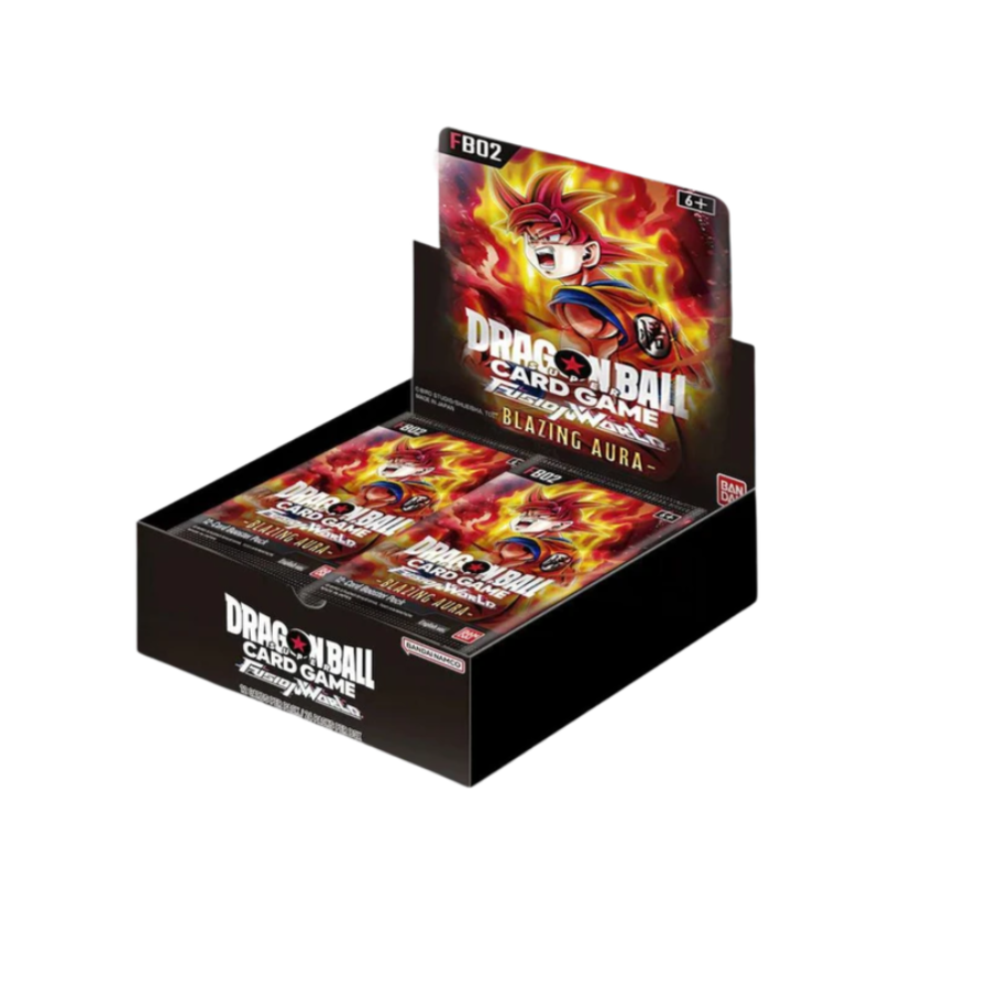 DRAGON BALL SUPER CARD GAME - FUSION WORLD BLAZING AURA (FB02) BOOSTER AdCard Collectibles DRAGON BALL SUPER CARD GAME - FUSION WORLD BLAZING AURA (FB02) BOOSTER AdCard Collectibles
