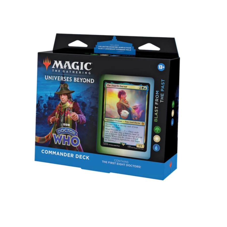 MTG - DOCTOR WHO COMMANDER DECK - BLAST FROM THE PAST AdCard Collectibles MTG - DOCTOR WHO COMMANDER DECK - BLAST FROM THE PAST AdCard Collectibles