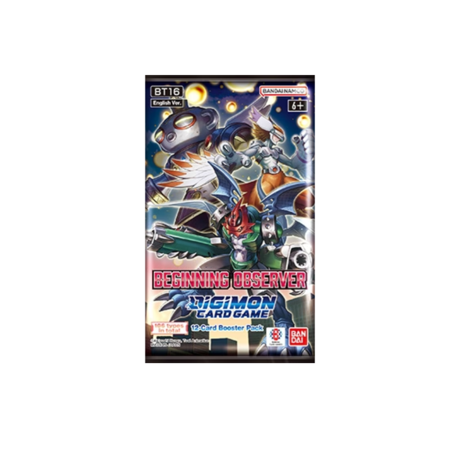 DIGIMON CARD GAME - BEGINNING OBSERVER BT16 BOOSTER AdCard Collectibles DIGIMON CARD GAME - BEGINNING OBSERVER BT16 BOOSTER AdCard Collectibles