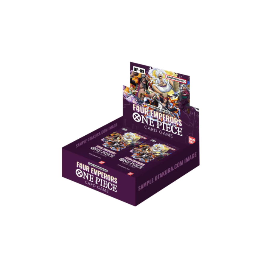 One Piece Card Game - The Four Emperors OP09 Booster Display (24 Packs) - EN