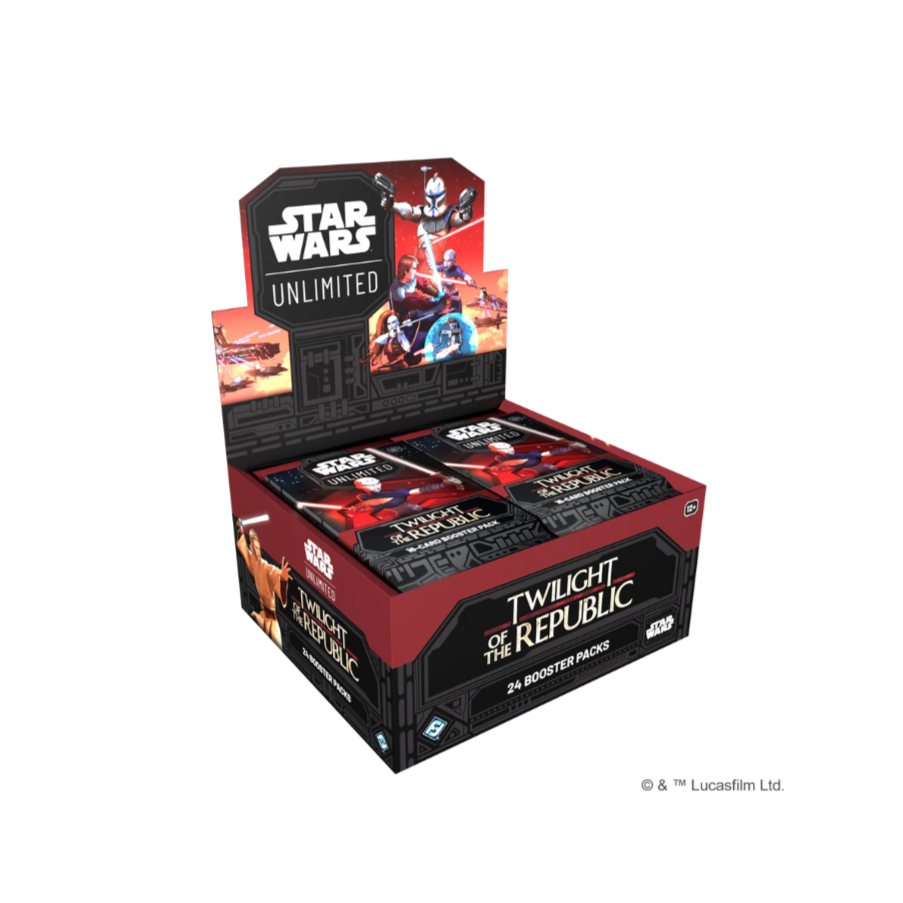 Star Wars: Unlimited - Twilight of the Republic Booster Display (24 Packs)