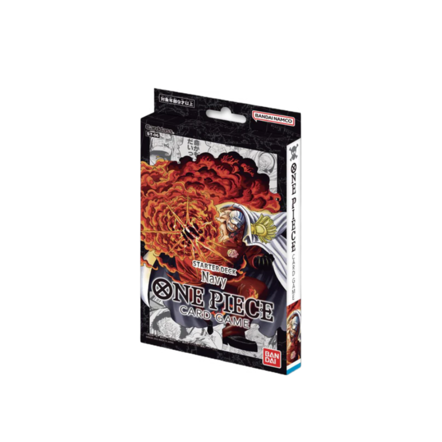 One Piece Card Game - Navy Starter Deck ST-06 AdCard Collectibles One Piece Card Game - Navy Starter Deck ST-06 AdCard Collectibles
