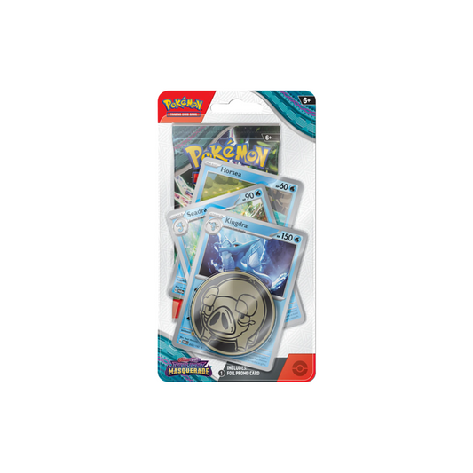 Pokémon TCG: Scarlet & Violet 6 Twilight Masquerade Premium Checklane - Horsea/ Seadra/ Kingdra