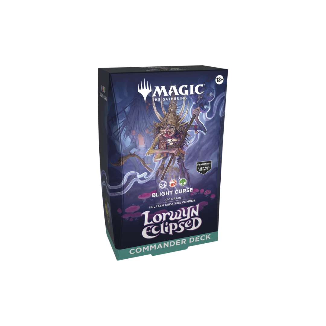 MTG - Lorwyn Eclipsed Commander Deck - Blight Curse - EN