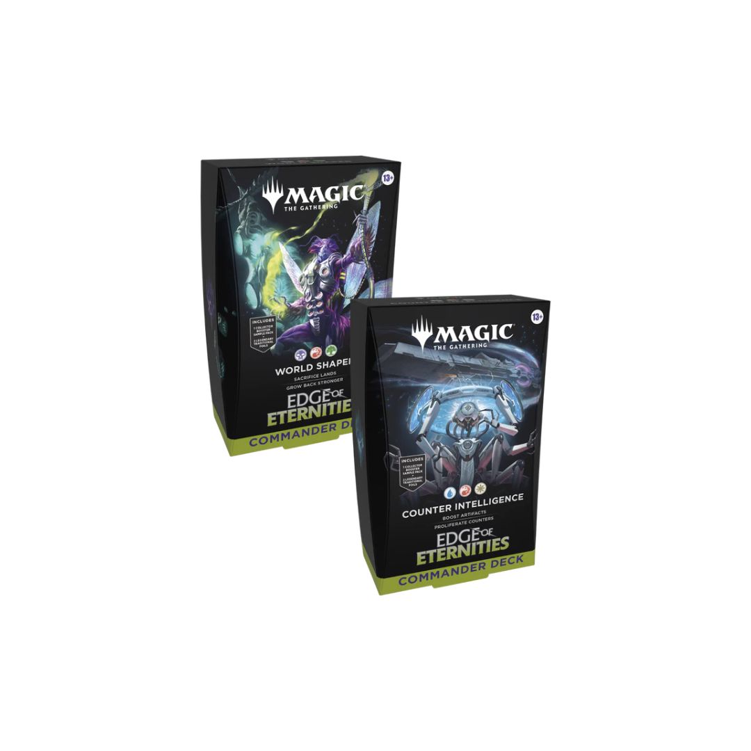 MTG - Edge of Eternities Commander Deck - 2 Decks AdCard Collectibles MTG - Edge of Eternities Commander Deck - 2 Decks AdCard Collectibles