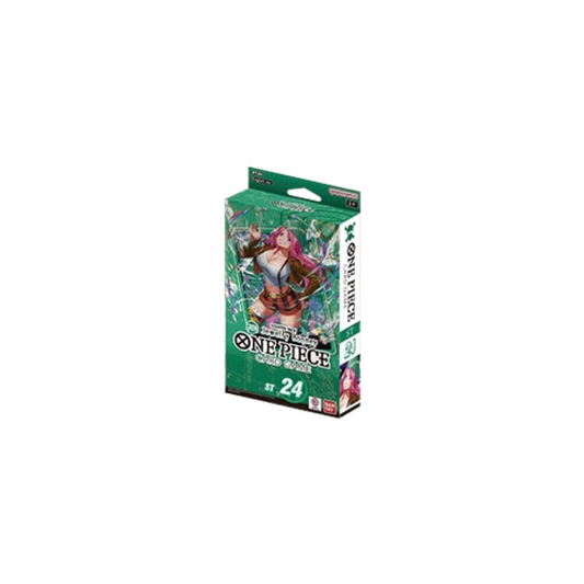 One Piece Card Game - GREEN Jewelry Bonney Starter Deck ST24