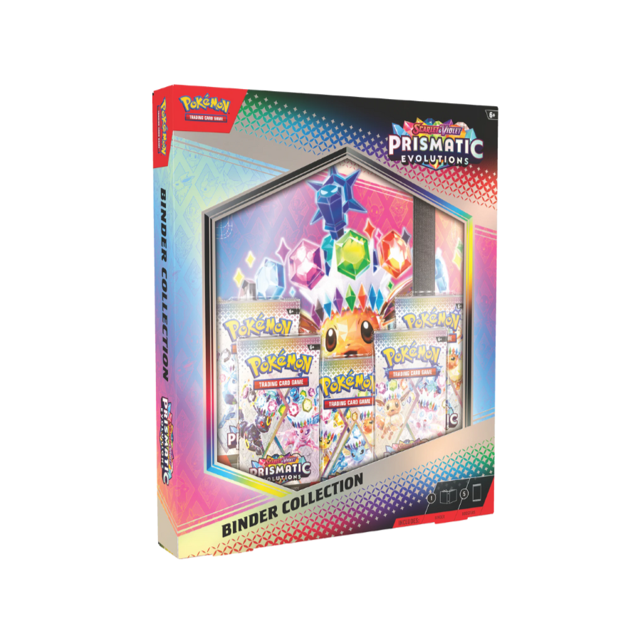 Pokémon TCG: 8.5 Scarlet & Violet - Prismatic Evolutions Binder Collection