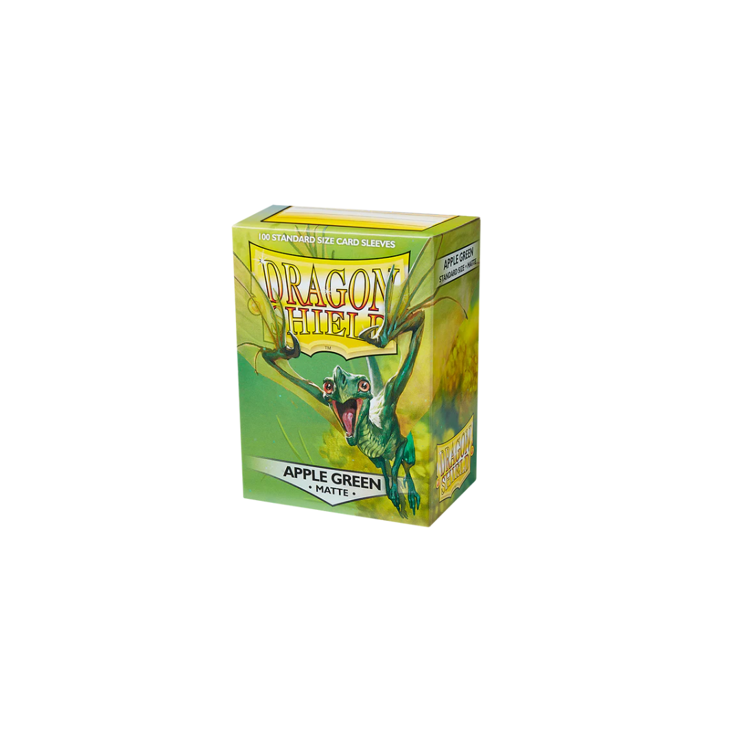 Dragon Shield Matte Sleeves - Apple Green (100 Sleeves)