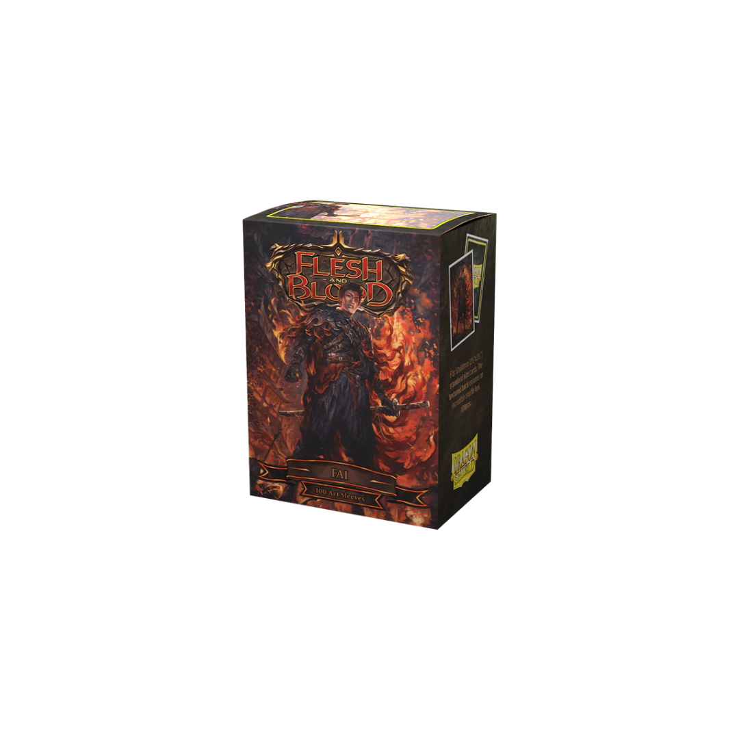 Dragon Shield Matte Art Sleeves - Flesh and Blood Fai (100 Sleeves)