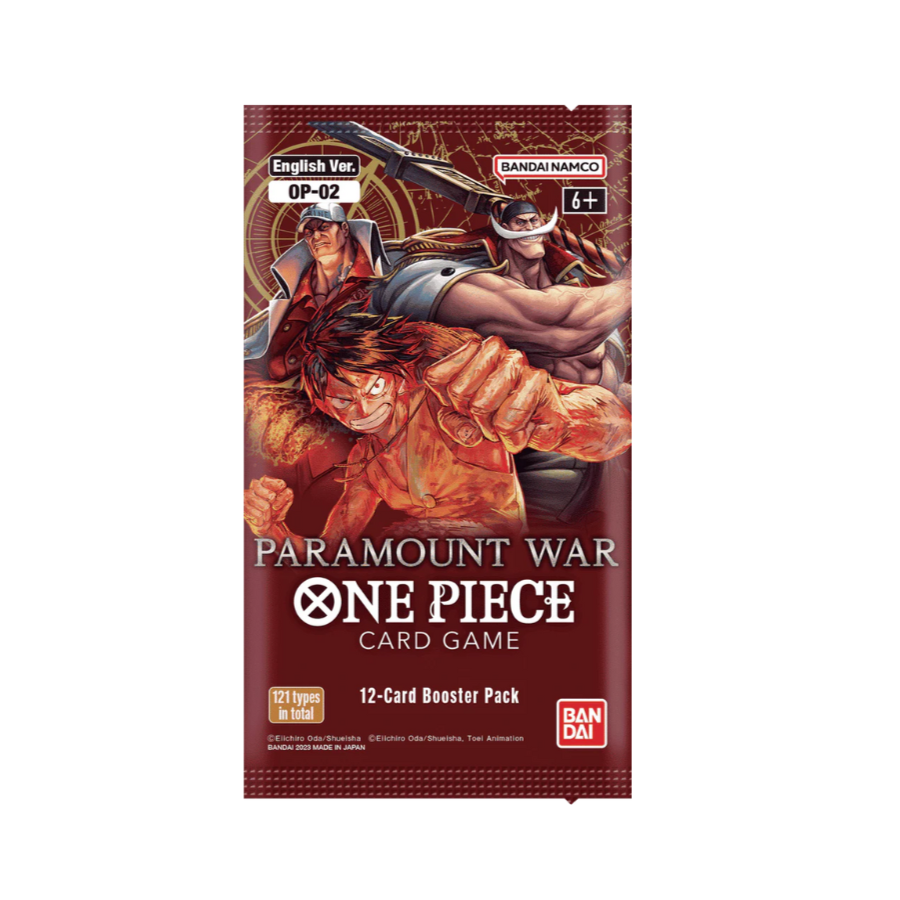 ONE PIECE CARD GAME - PARAMOUNT WAR OP02 BOOSTER