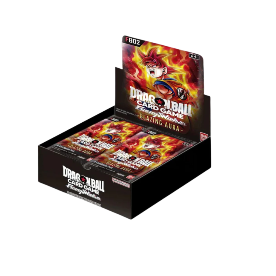 DRAGON BALL SUPER CARD GAME - FUSION WORLD BLAZING AURA (FB02) BOOSTER DISPLAY (24 PACKS)