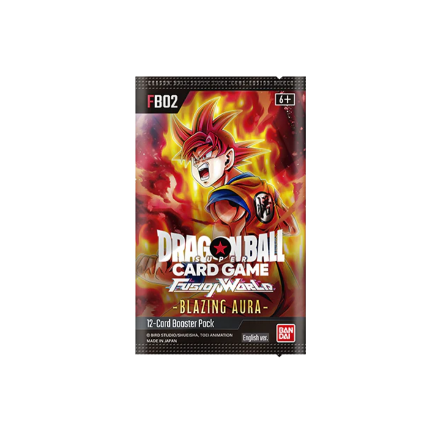 DRAGON BALL SUPER CARD GAME - FUSION WORLD BLAZING AURA (FB02) BOOSTER