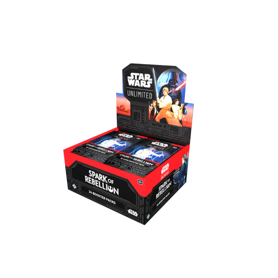 STAR WARS: UNLIMITED - SPARK OF REBELLION BOOSTER DISPLAY (24 PACKS)