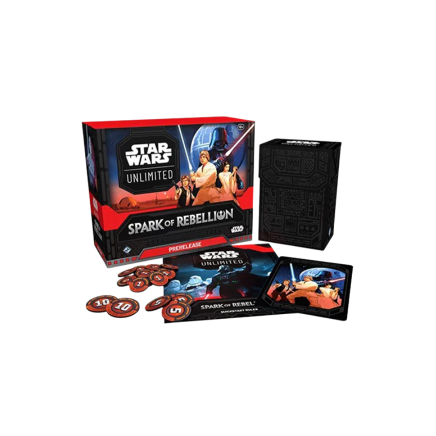 STAR WARS: UNLIMITED - SPARK OF REBELLION PRERELEASE BOX