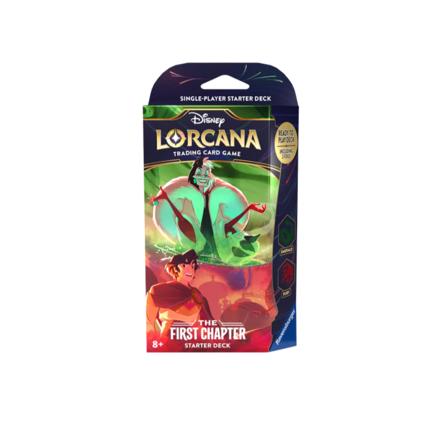 DISNEY LORCANA TCG - THE FIRST CHAPTER STARTER DECK