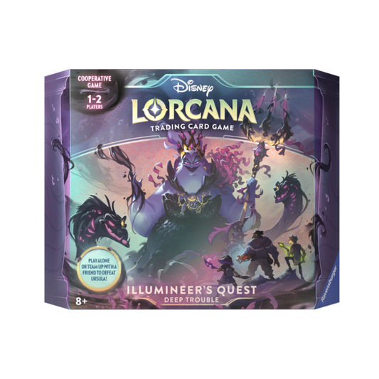 DISNEY LORCANA TCG - URSULA'S RETURN - ILLUMINEER'S QUEST - DEEP TROUBLE