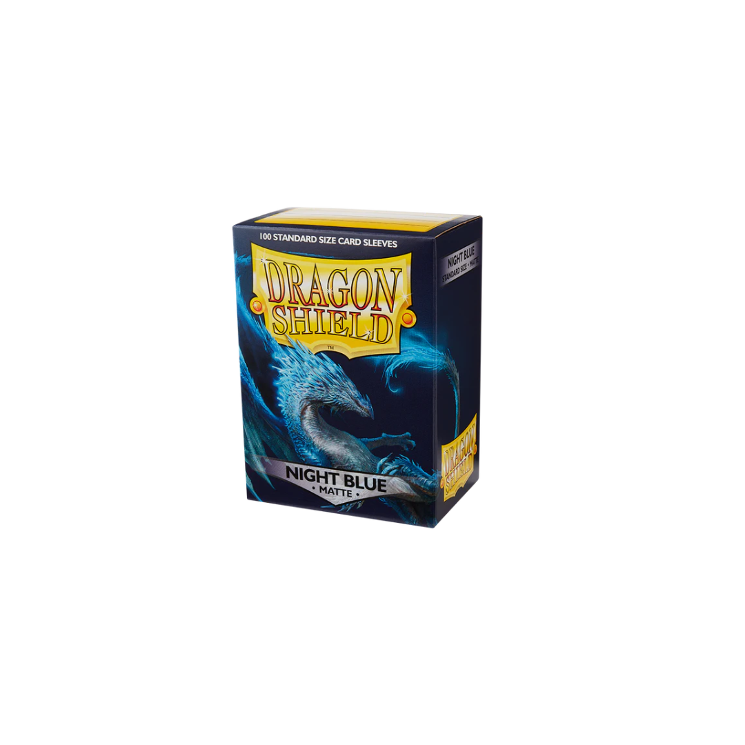 DRAGON SHIELD MATTE SLEEVES - NIGHT BLUE (100 SLEEVES)