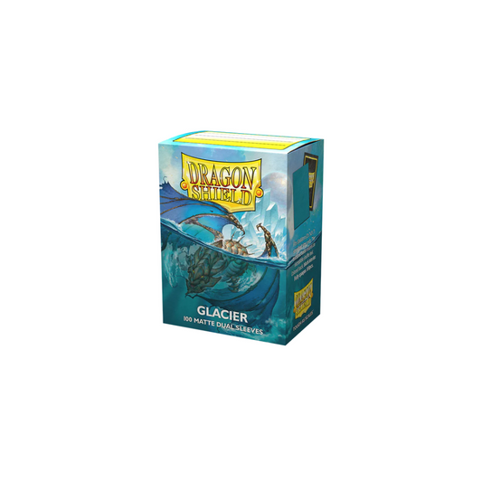 DRAGON SHIELD DUAL MATTE SLEEVES - GLACIER 'MINIOM' (100 SLEEVES)