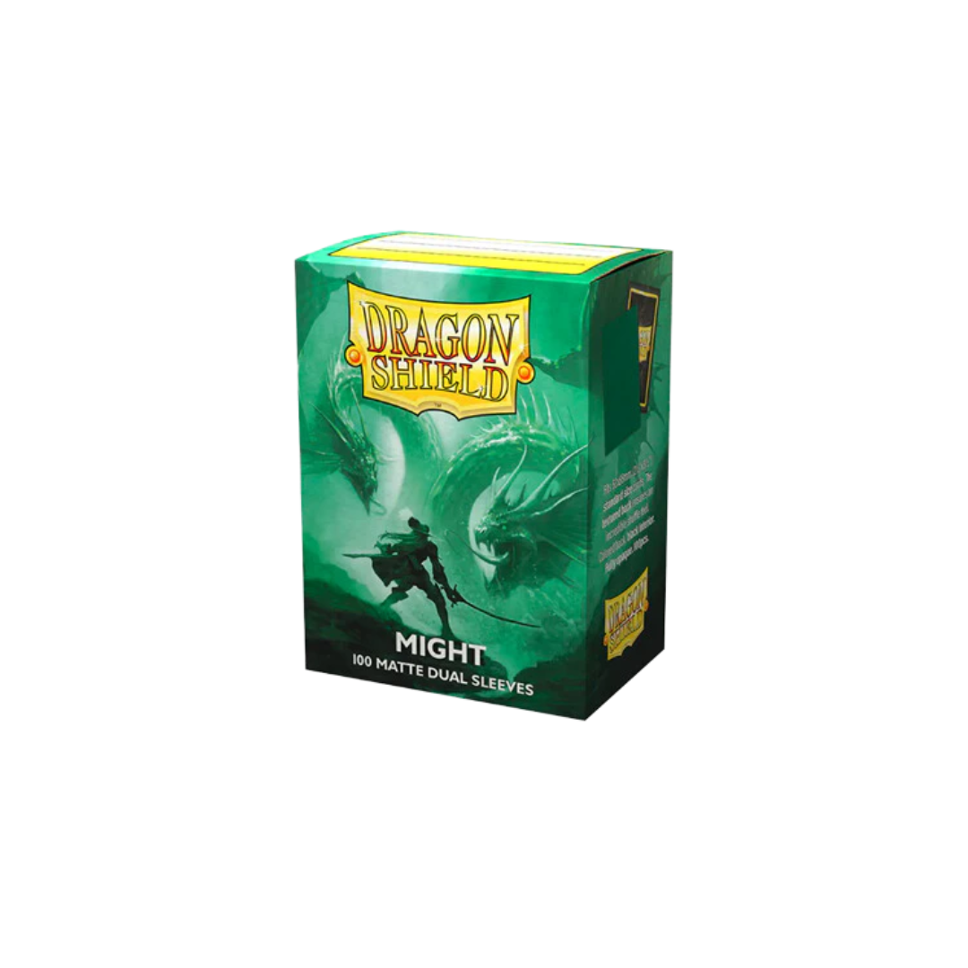 DRAGON SHIELD DUAL MATTE SLEEVES - MIGHT (100 SLEEVES)