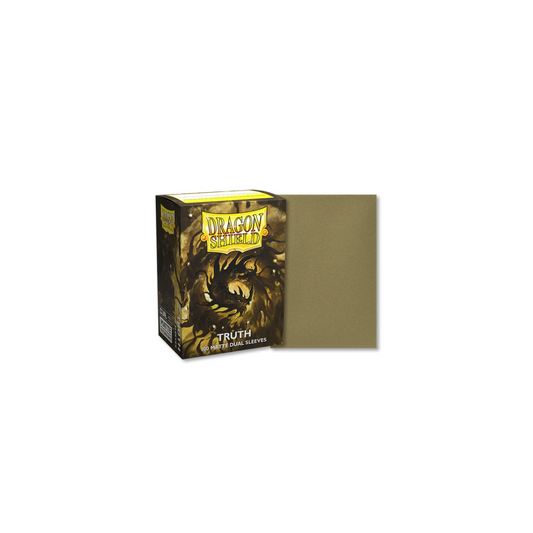 DRAGON SHIELD SLEEVES - STANDARD SIZE - MATTE DUAL - TRUTH (100 SLEEVES)