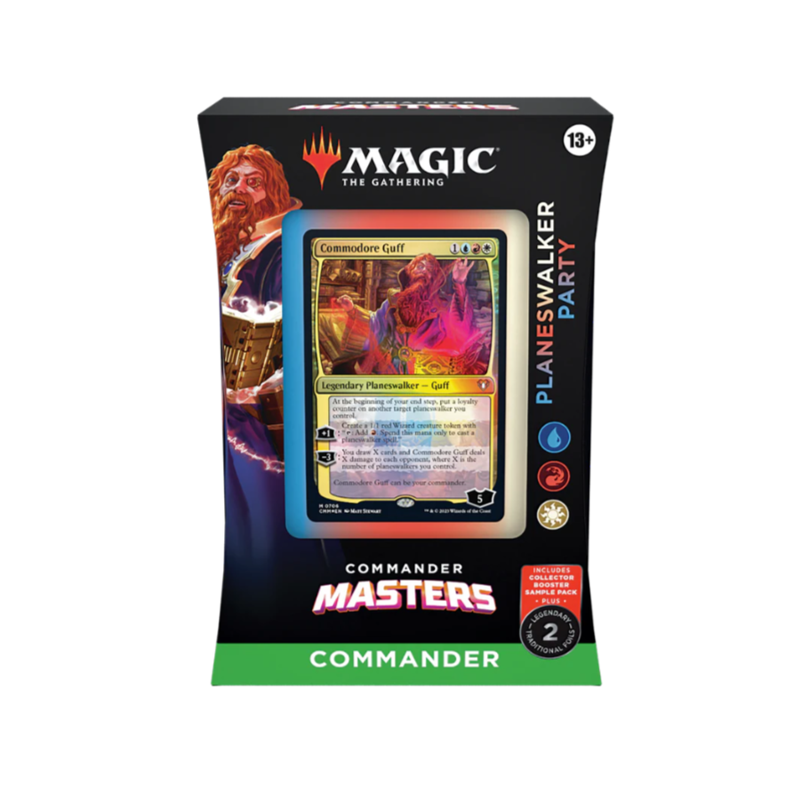 MTG - COMMANDER MASTERS COMMANDER DECK - PLANESWALKER PARTY