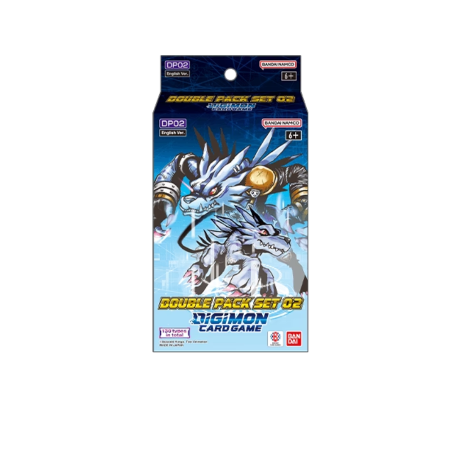 DIGIMON CARD GAME - DOUBLE PACK SET 02