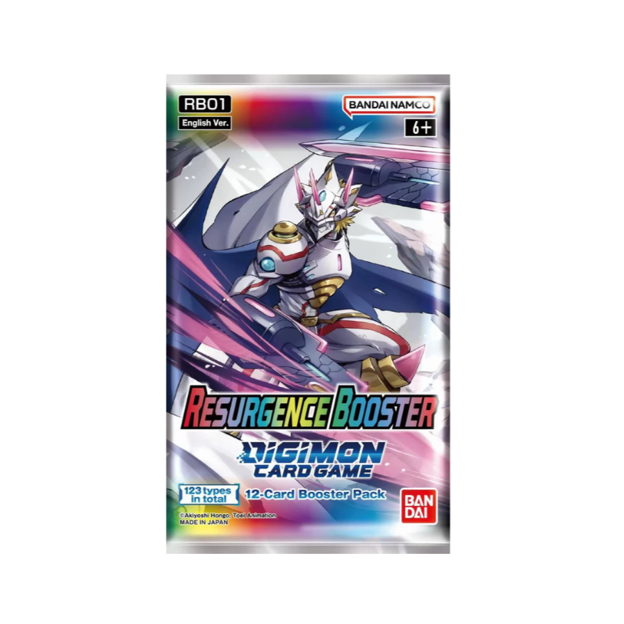 DIGIMON CARD GAME - RESURGENCE BOOSTER RB01