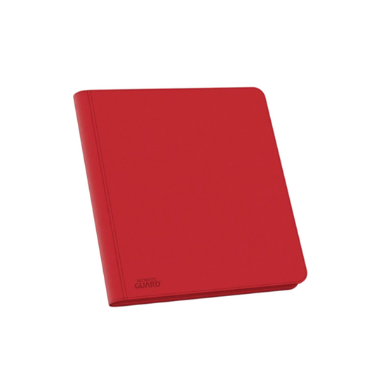 ULTIMATE GUARD ZIPFOLIO 480 - 24-POCKET XENOSKIN (QUADROW) - RED